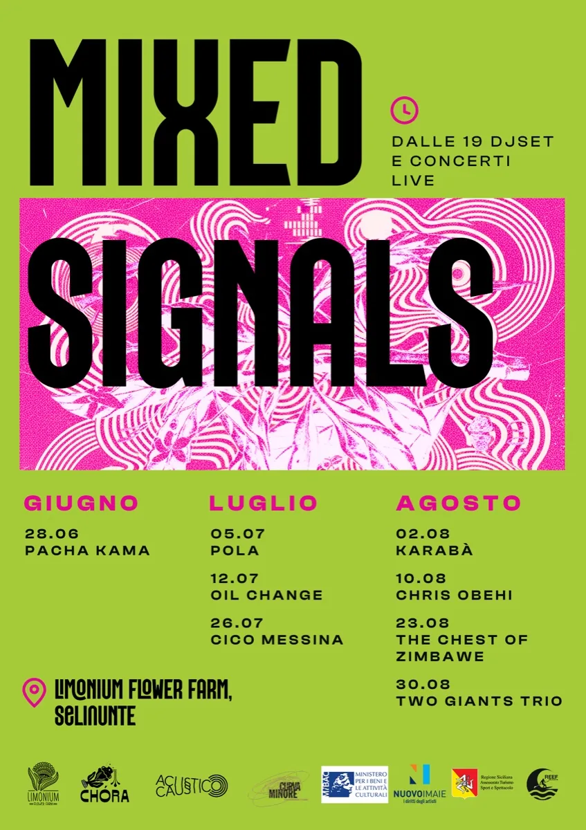 Locandina Mixed Signals, variante lime